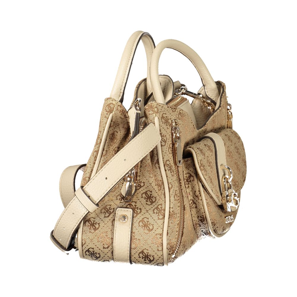 Guess Jeans Beige Women Handbag