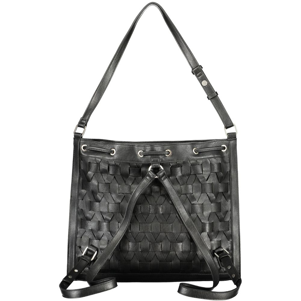 Desigual Black Women Backpack