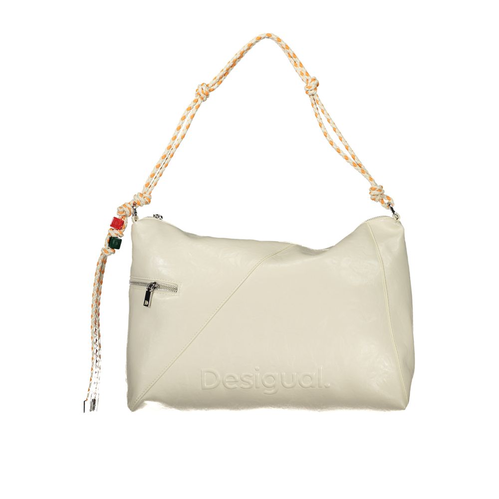 Desigual Ecru Women Handbag
