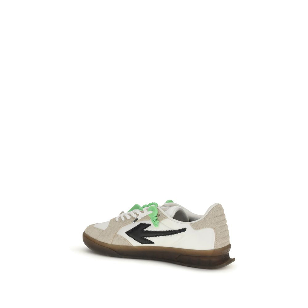 Off-White Multicolor Leather Sneakers