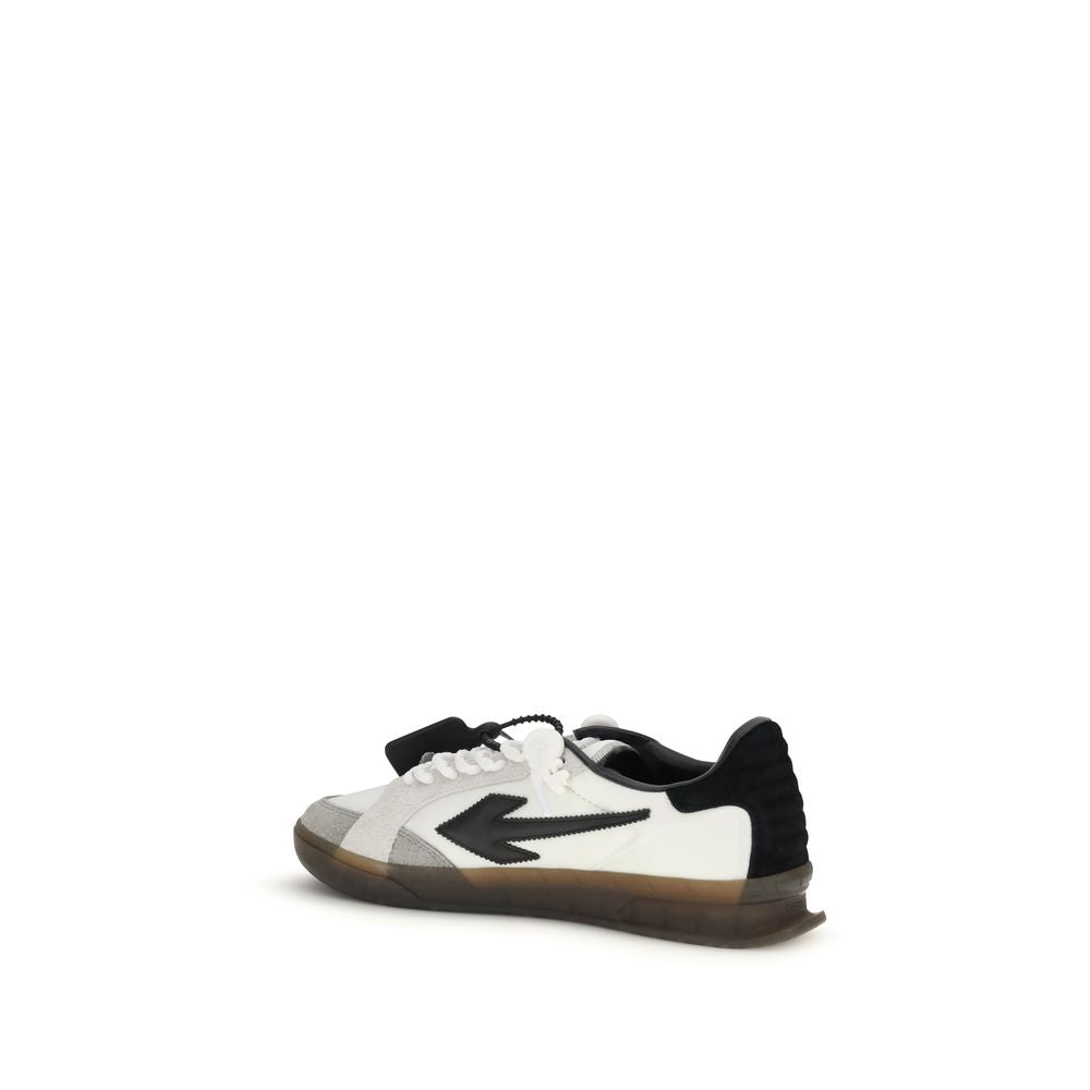 Off-White Multicolor Leather Low Top Sneakers