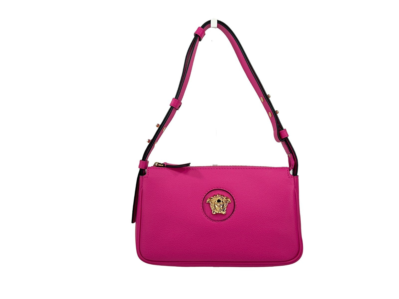 Versace La Medusa Vitello Shoulder Bag Purse - PreLoved & Luxe