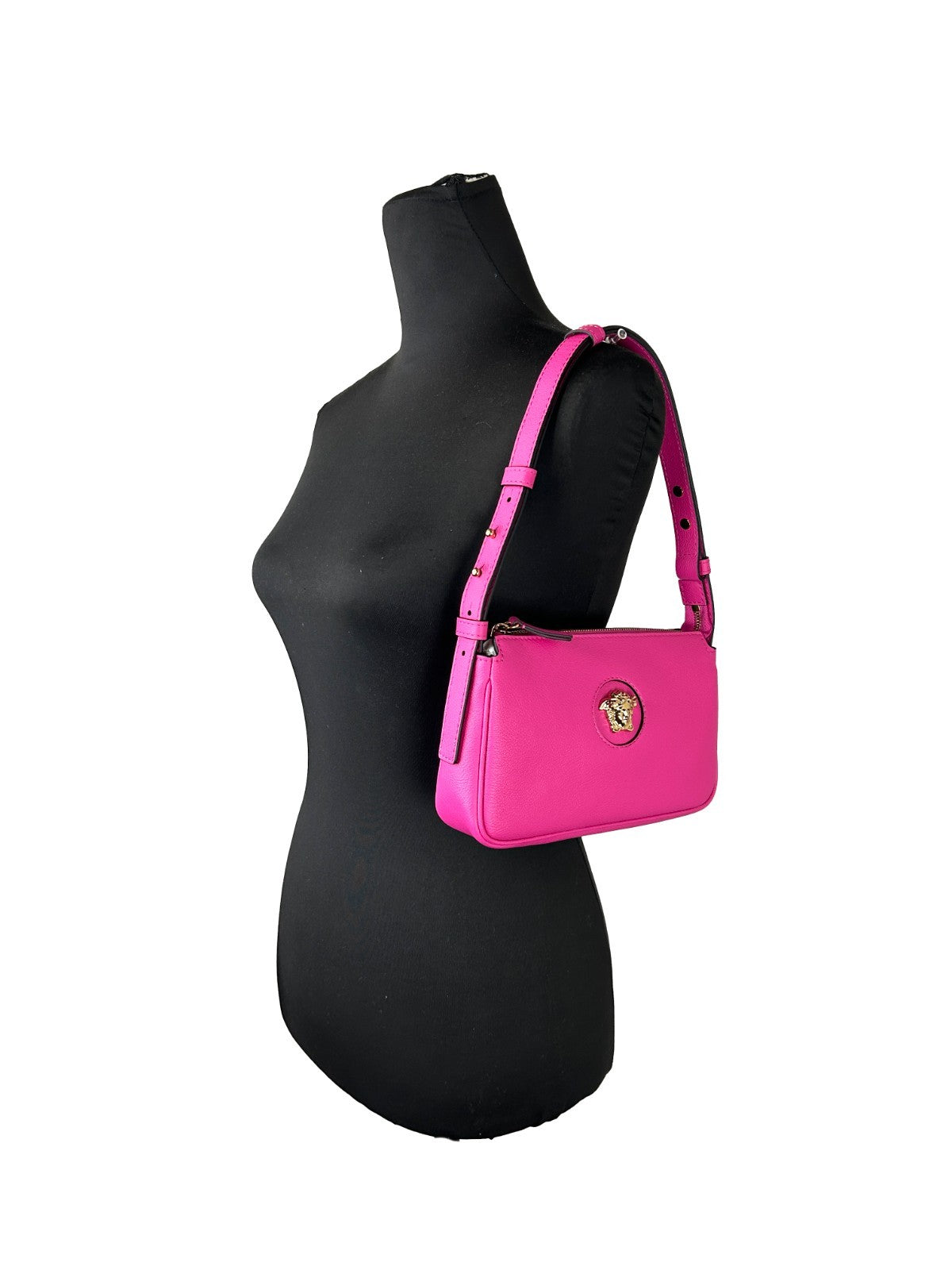Versace La Medusa Vitello Shoulder Bag Purse - PreLoved & Luxe
