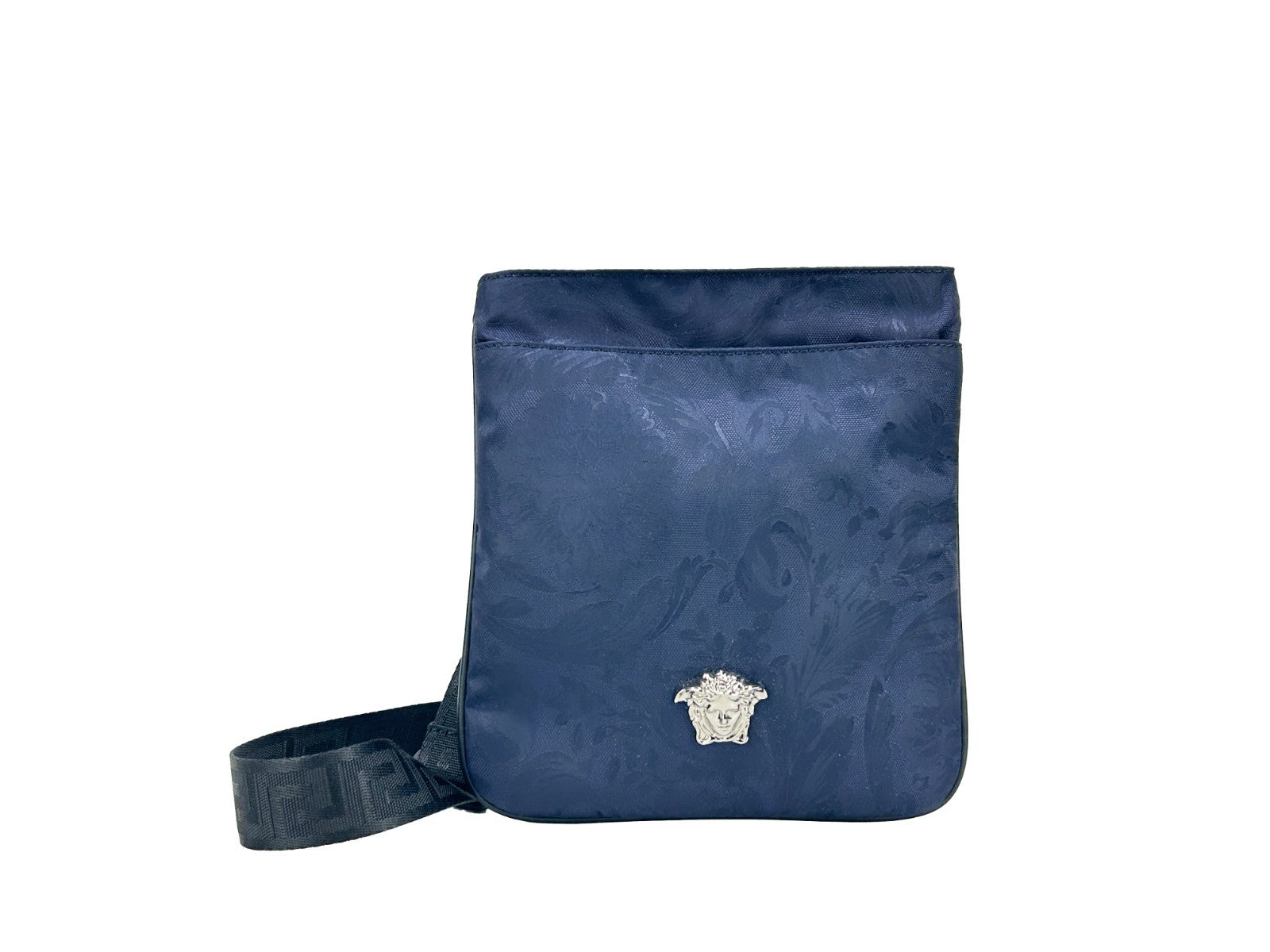 Versace Medusa Flat Crossbody Bag - PreLoved & Luxe