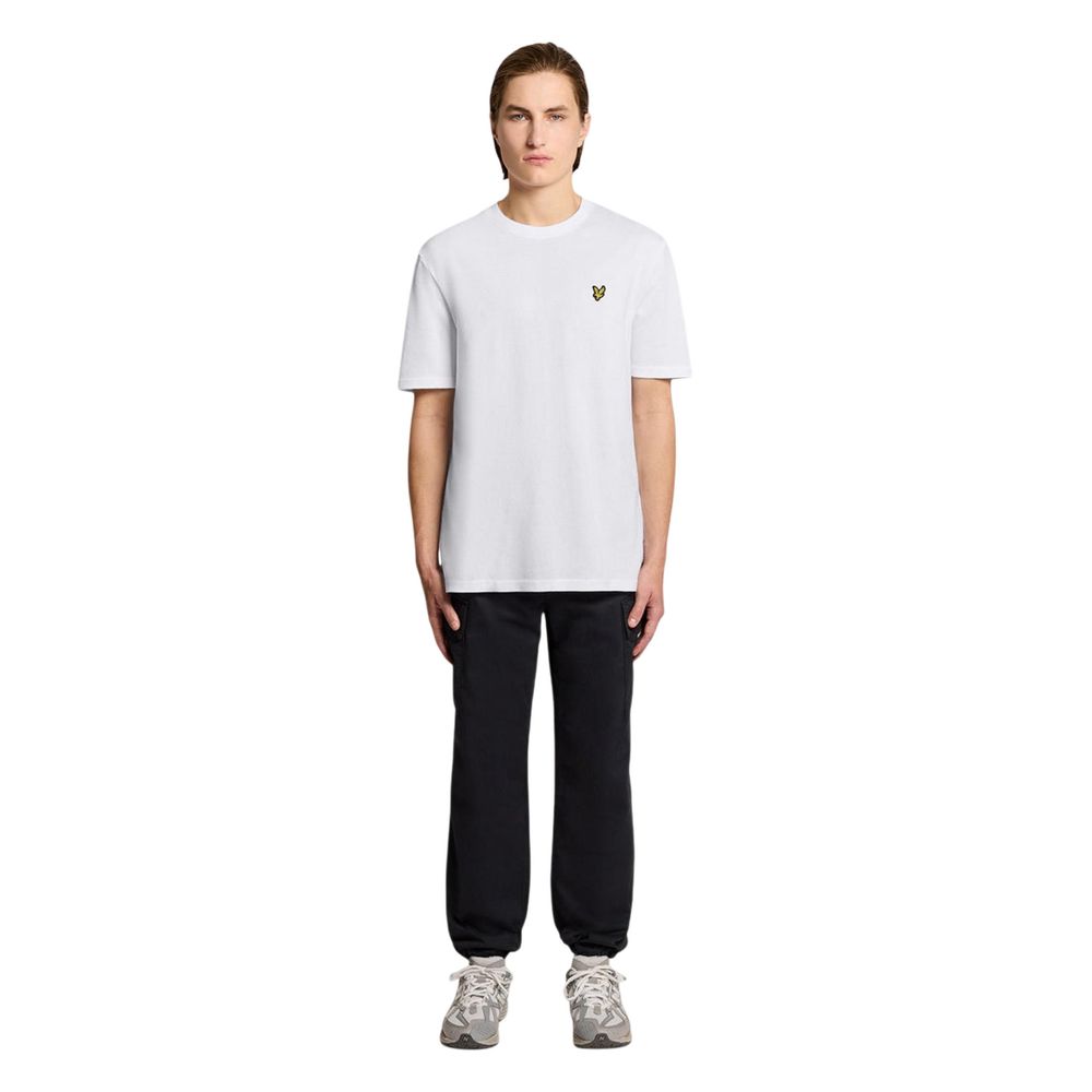 Lyle & Scott White Cotton T-Shirt