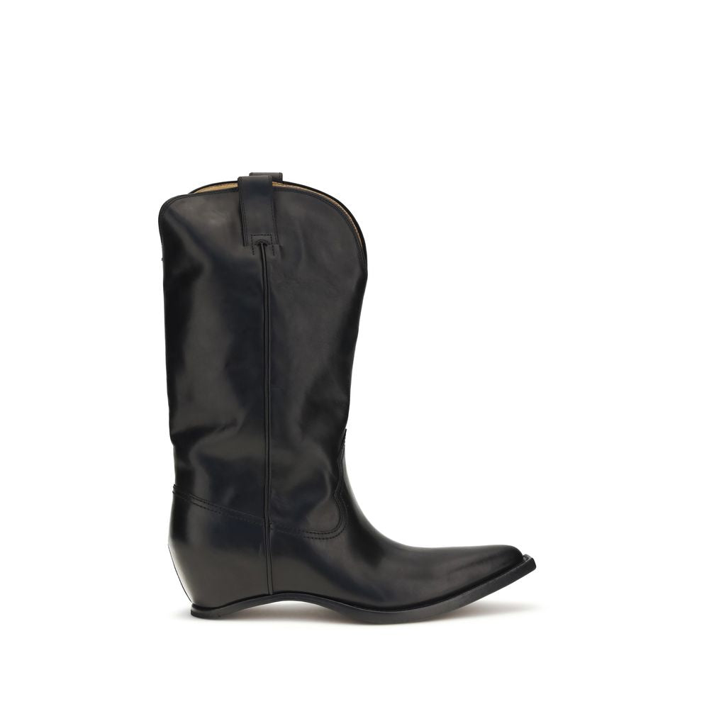 Maison Margiela Black Leather Boots