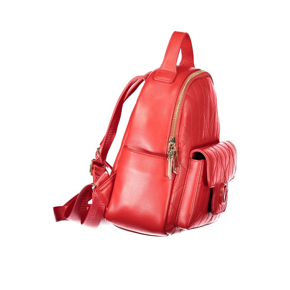 Mario Valentino Rosso Women's Backpack with External Pockets