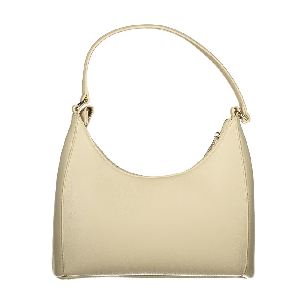 Mario Valentino Beige Women's Bag with Adjustable Shoulder Strap