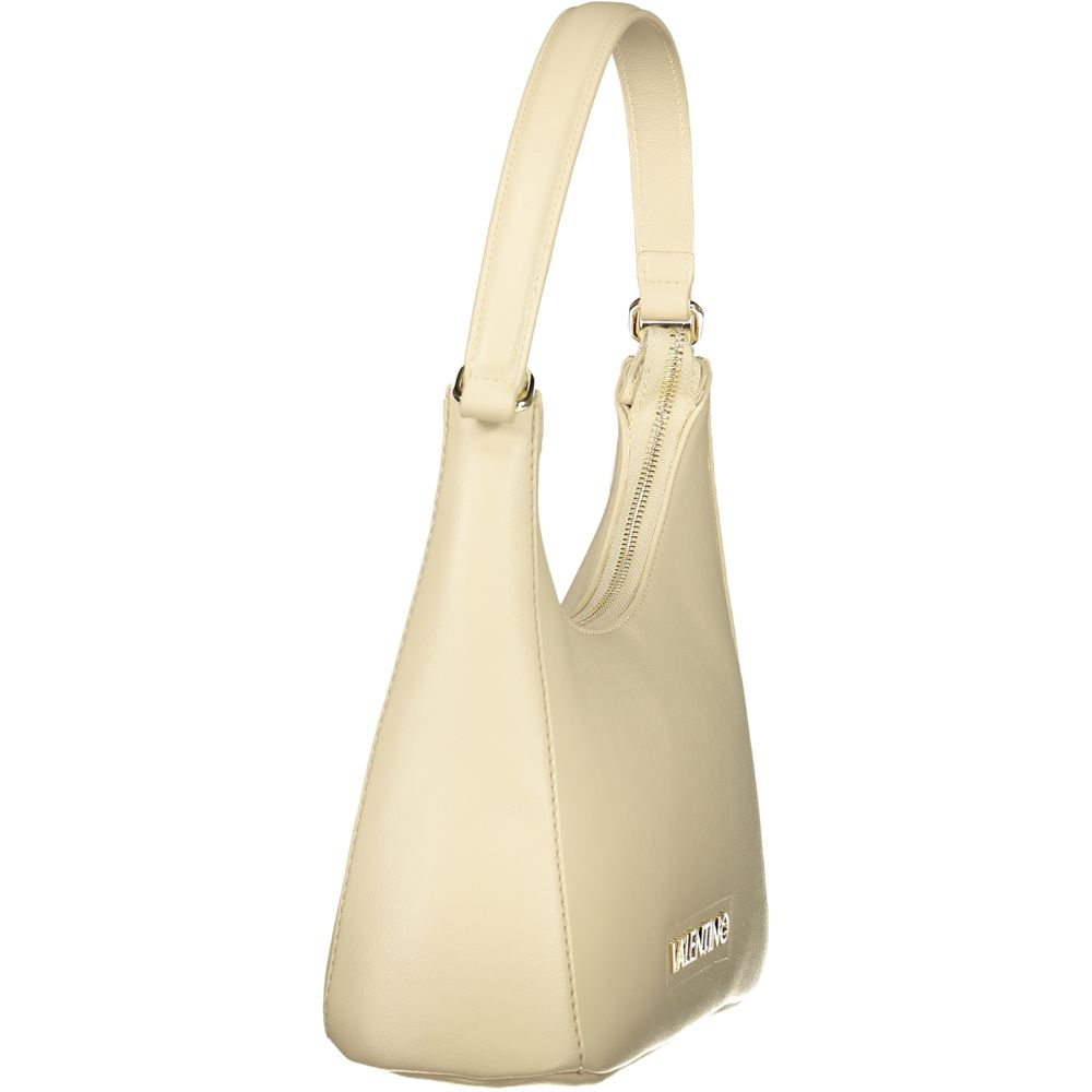 Mario Valentino Beige Women's Bag with Adjustable Shoulder Strap