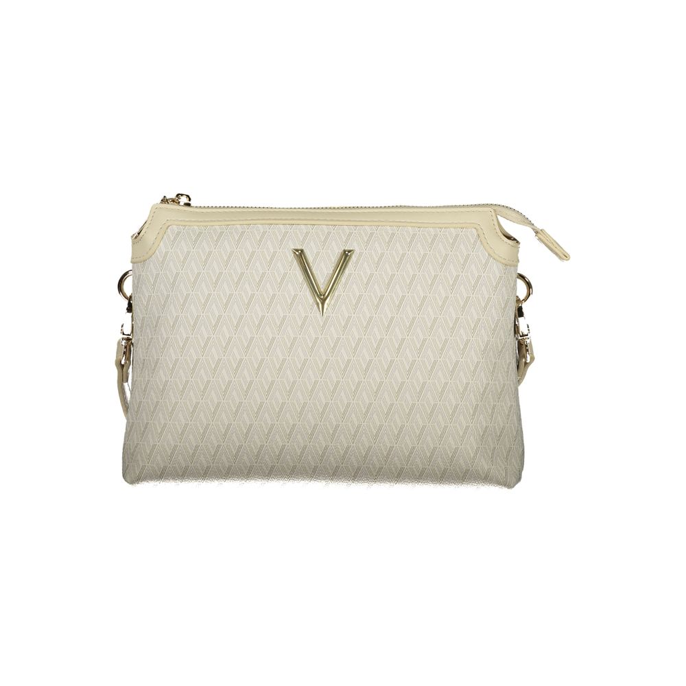 Mario Valentino Beige Women's Bag with Adjustable Shoulder Strap