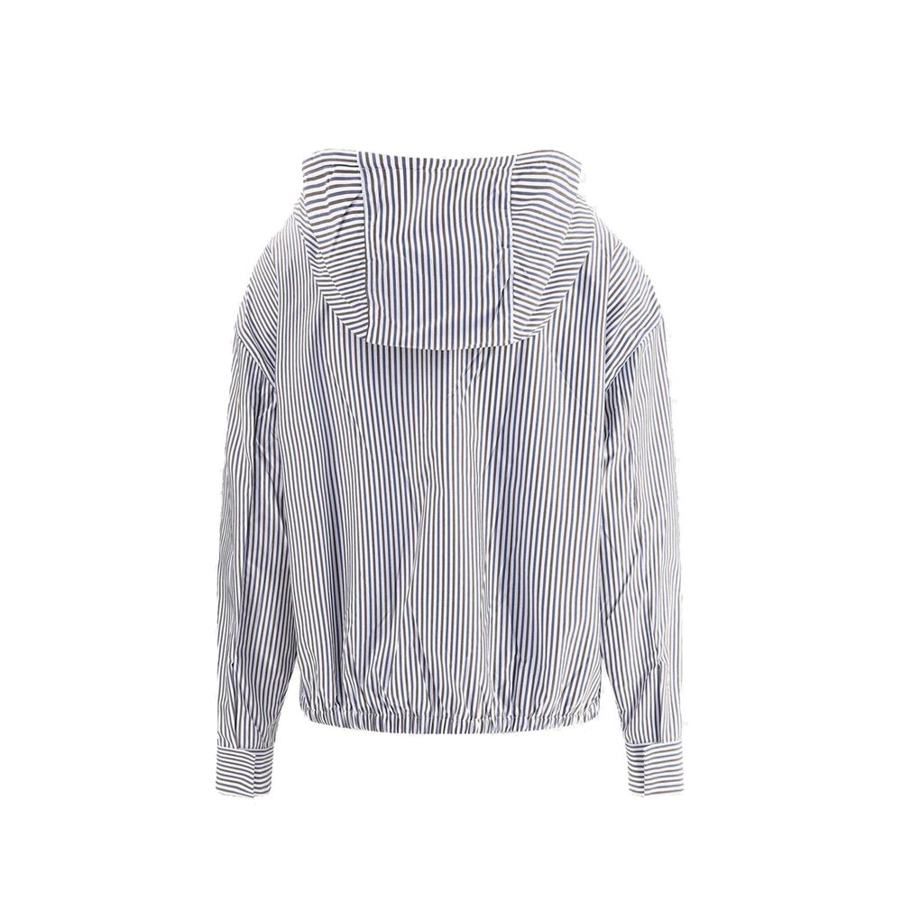 Prada Blue Polyamide Shell Jacket