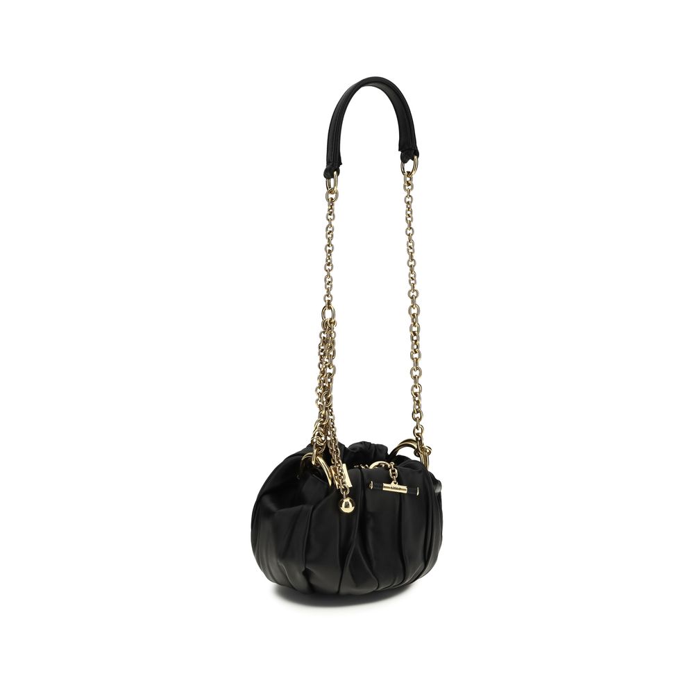 Chloé Black Aries Aries Shoulder Bag