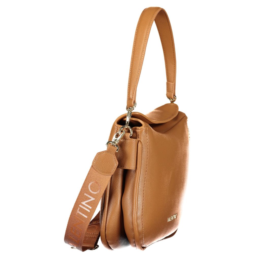 Mario Valentino Brown Women's Bag with Removable Shoulder Strap