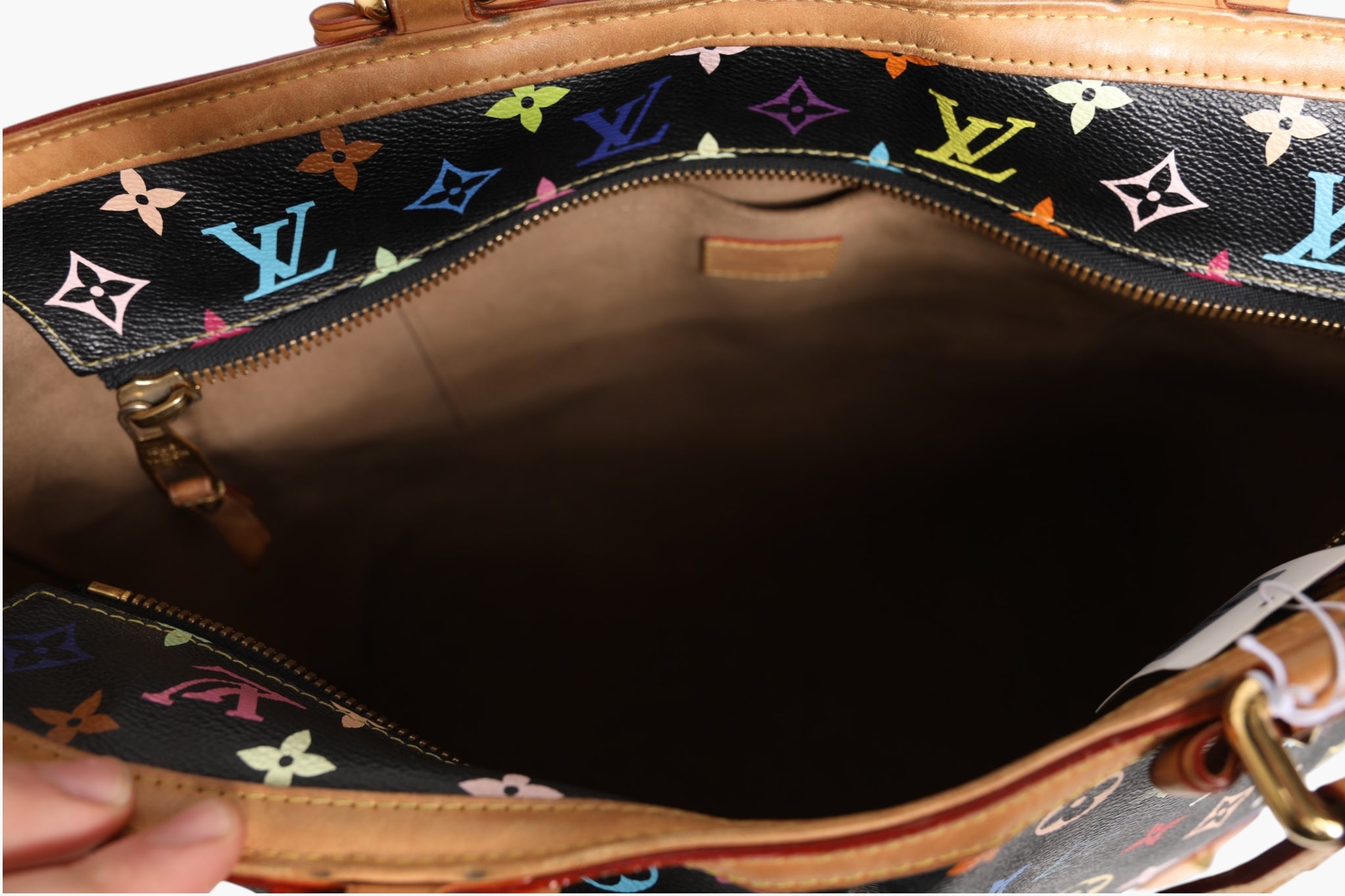 Pre-Owned Louis Vuitton Monogram Multicolor Sharleen GM Black Women's B+ (Good — light signs of wear)