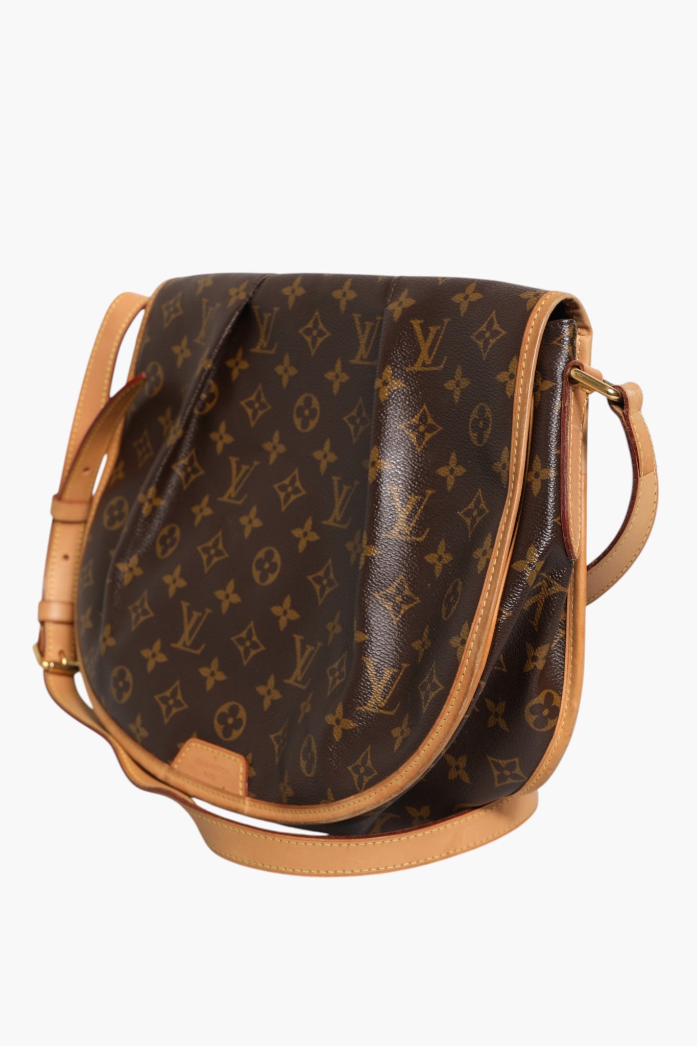 Pre-Owned Louis Vuitton Monogram Canvas Menilmontant MM Brown Women's AB (Very Good — between Lightly Used and Used)