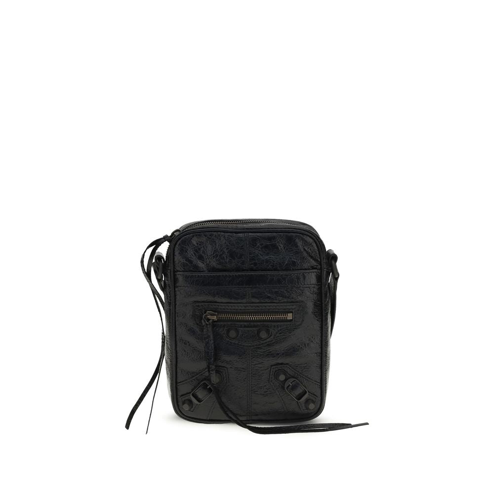 Balenciaga Black Aries Aries Shoulder Bag