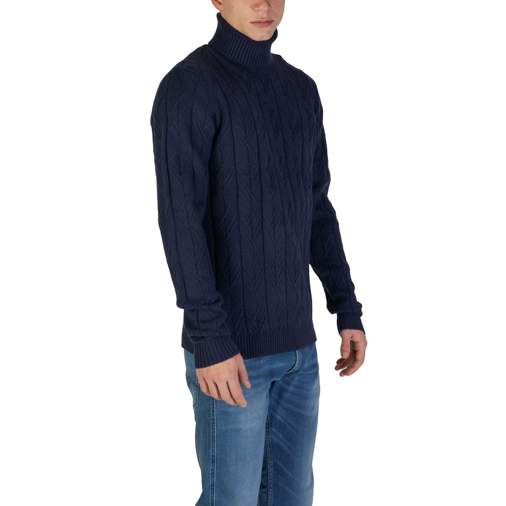 In My Hood Blue Turtleneck
