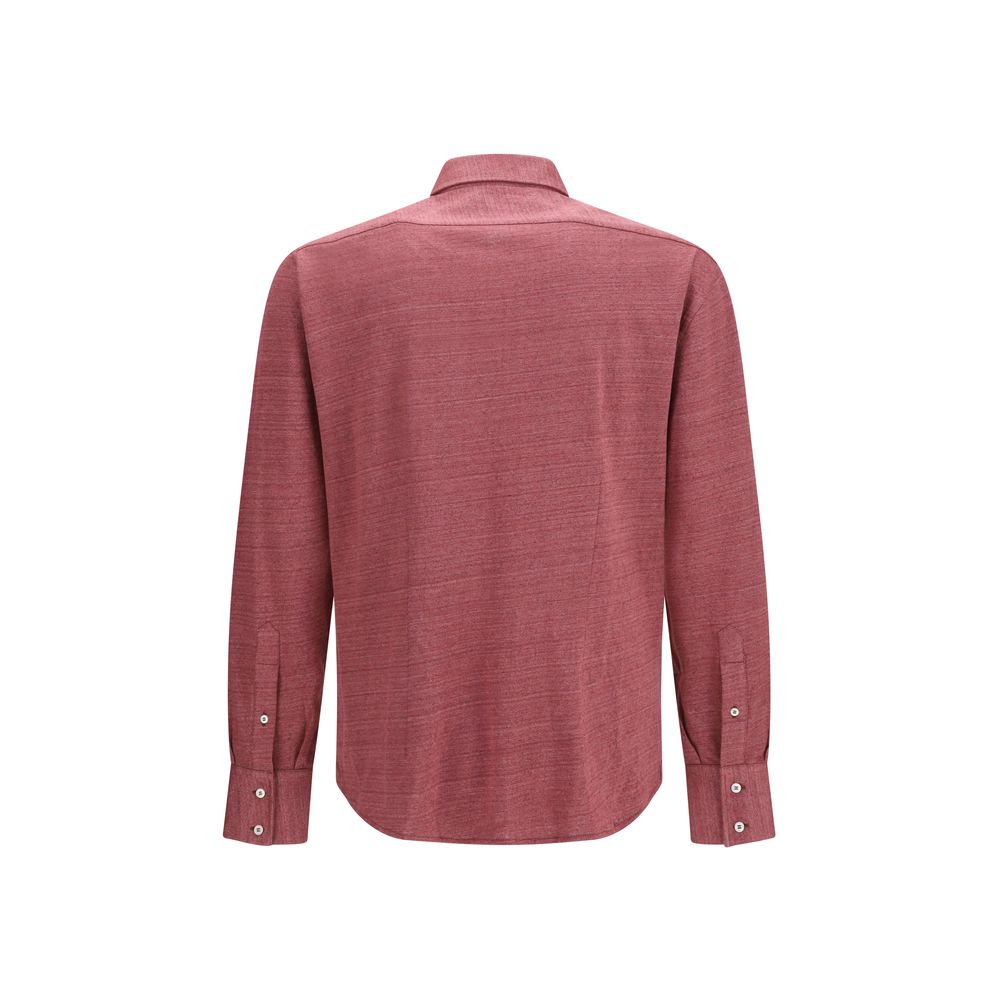 Brunello Cucinelli Multicolor Linen Shirt