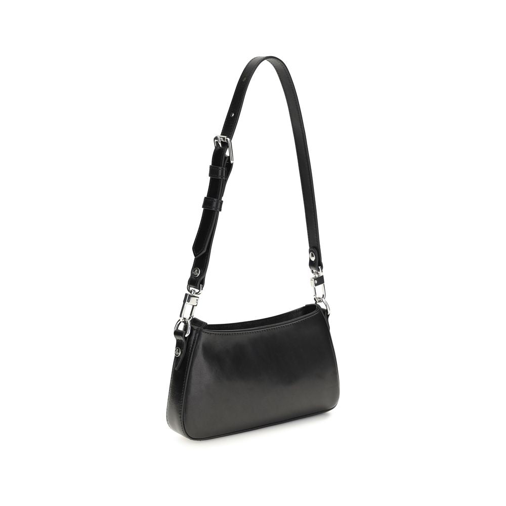 Vivienne Westwood Black Leather Shoulder Bag