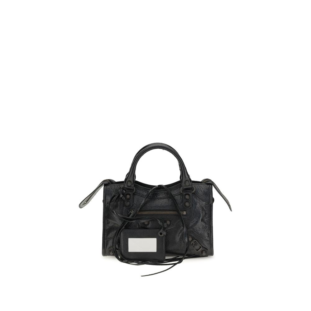 Balenciaga Black Aries Aries Shoulder Bag
