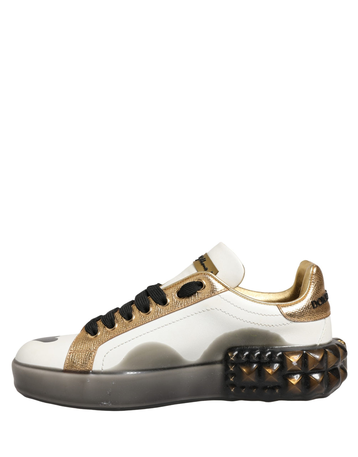 New Dolce & Gabbana Crystal StuddedLOVE Sneakers Shoes