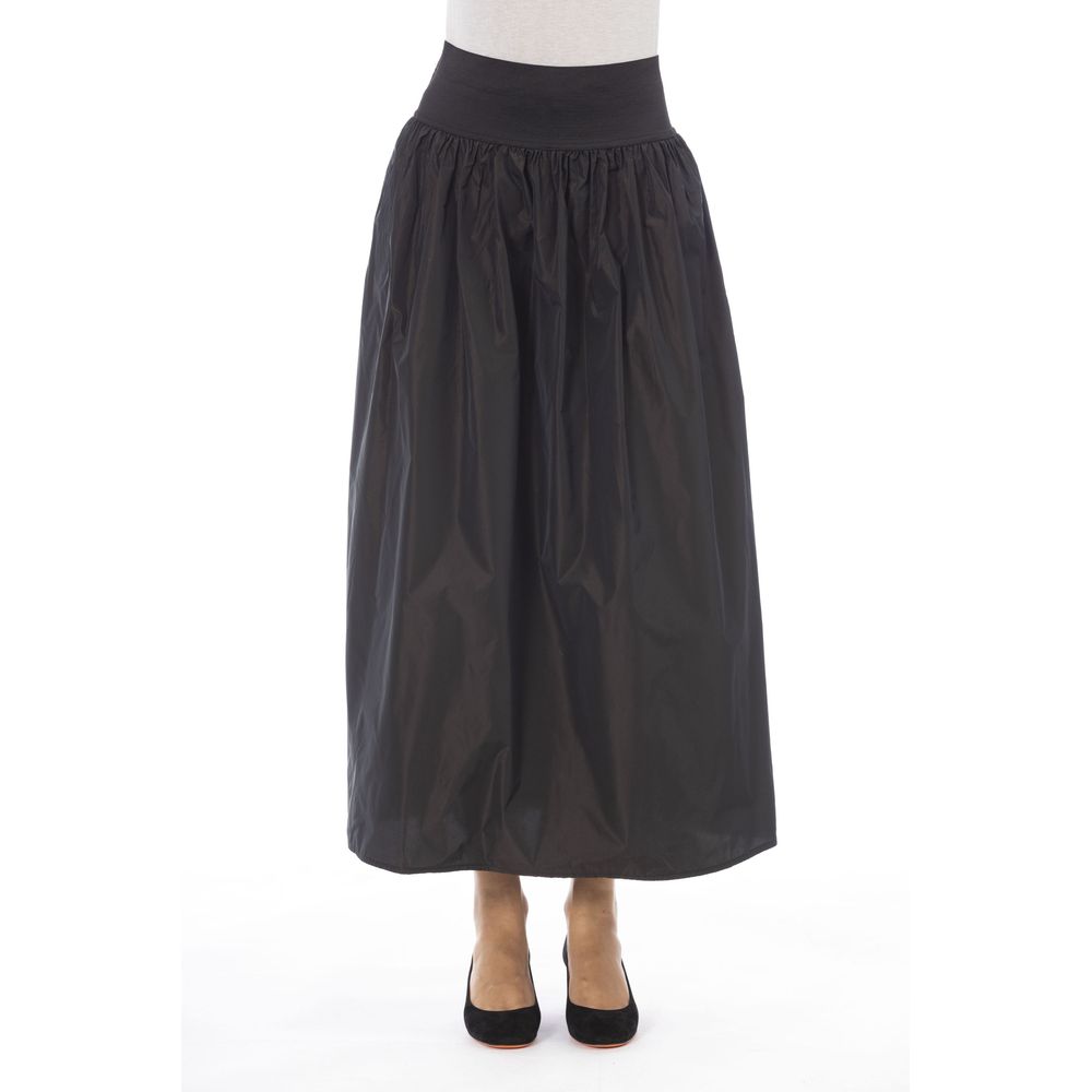 Alpha Studio Brown Women Skirt