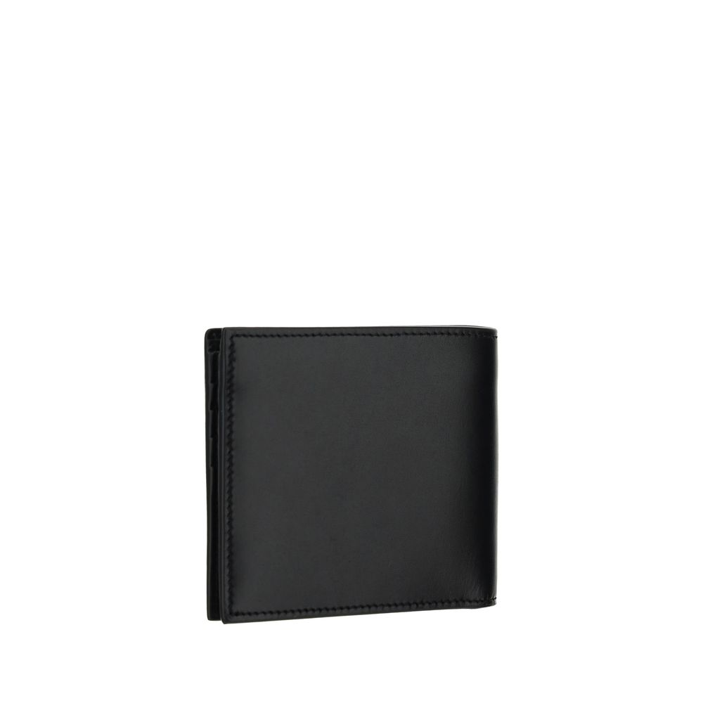 Saint Laurent Black Leather Wallet