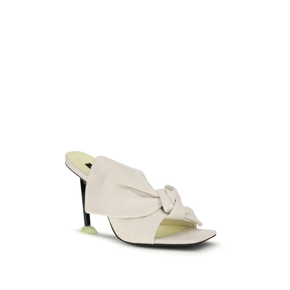 New Givenchy White Mules