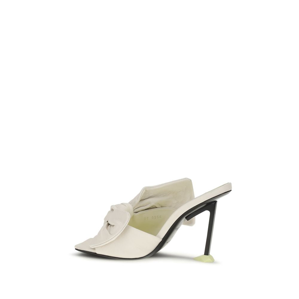 New Givenchy White Mules