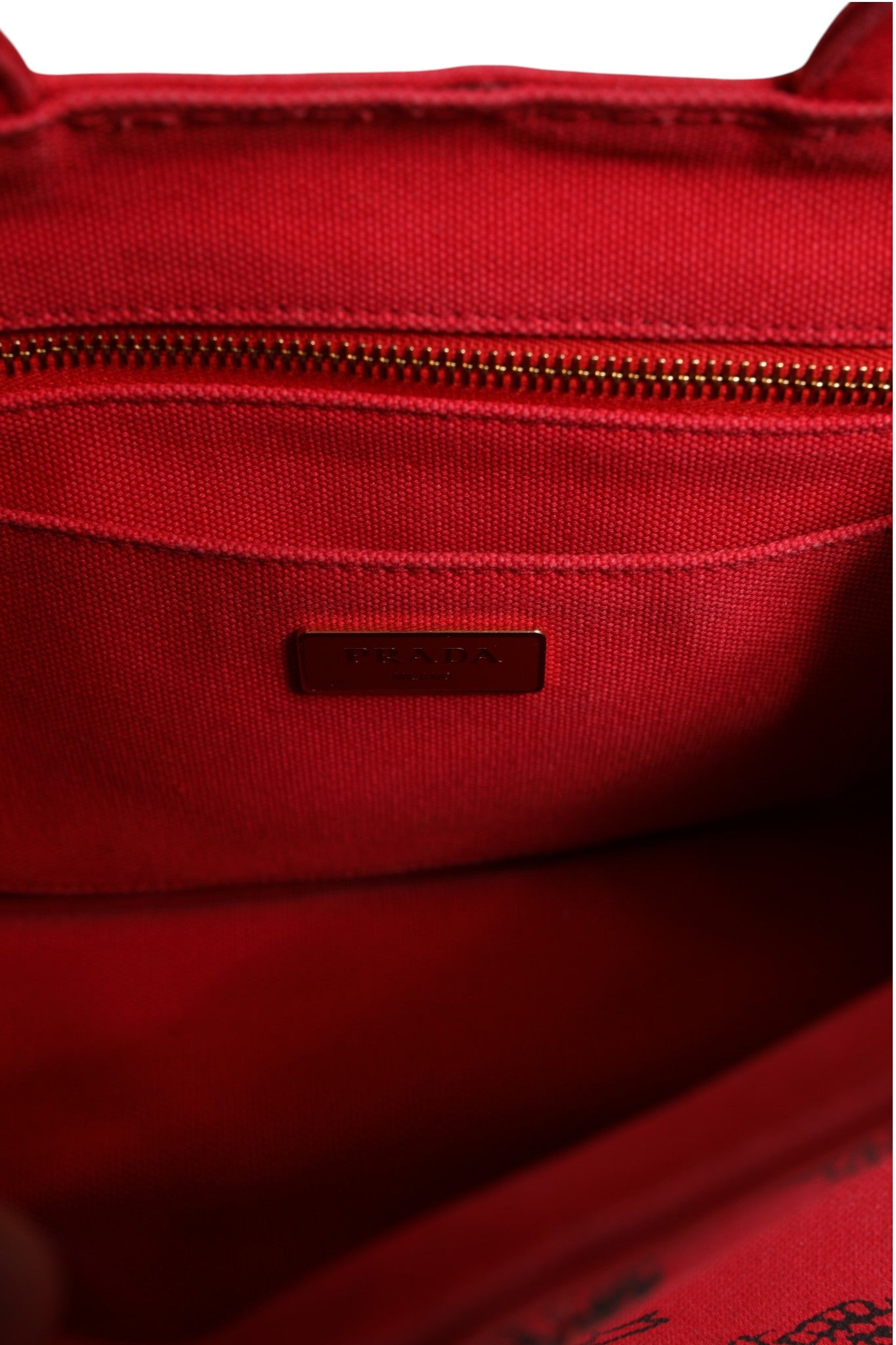 Pre-Owned Prada Canapa Mini Canvas Tote Pink Women's AB (Very Good — between Lightly Used and Used)