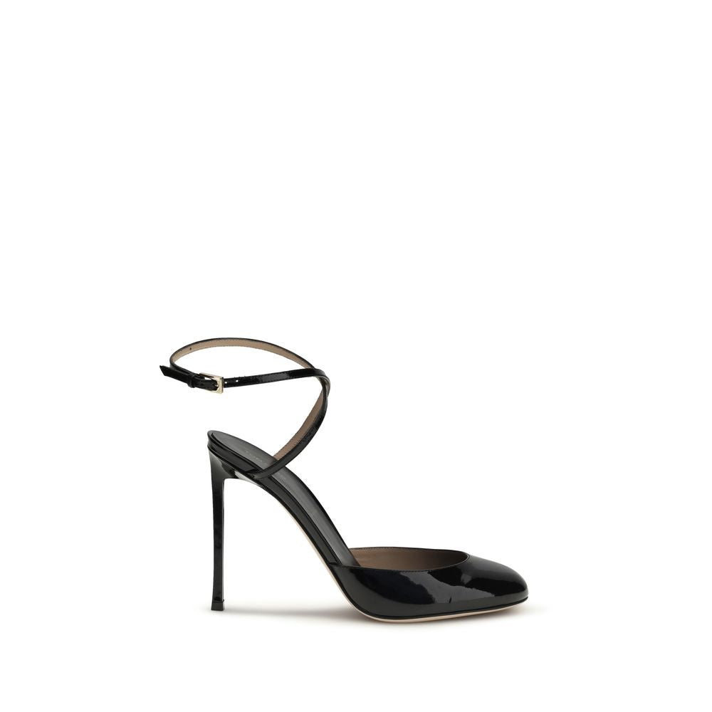 Tom Ford Black Leather High Heel Pumps