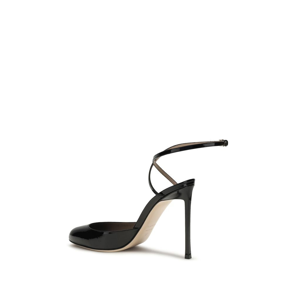 Tom Ford Black Leather High Heel Pumps