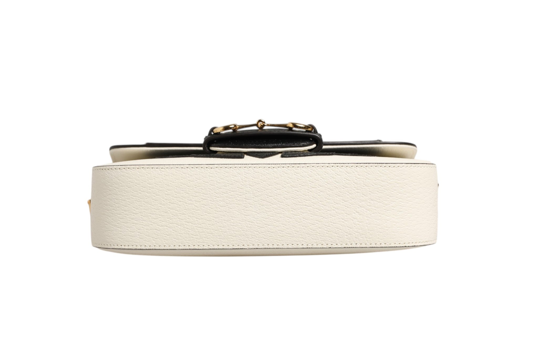 Pre-Owned Gucci x Adidas Horsebit 1955 Shoulder Bag Black/White White Women's A (Excellent — Like New)
