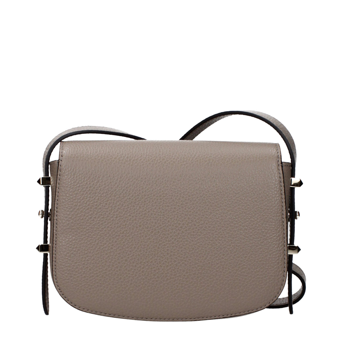 New Jimmy Choo Gray Leather Crossbody Bag