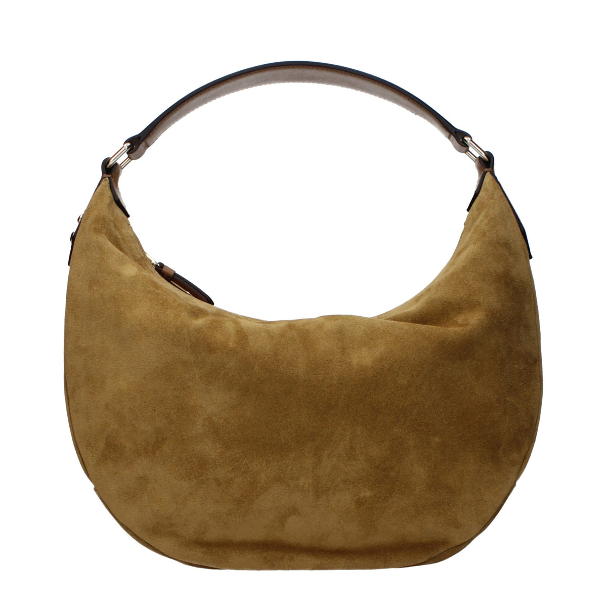 New Jimmy Choo Brown Leather Shoulder Bag