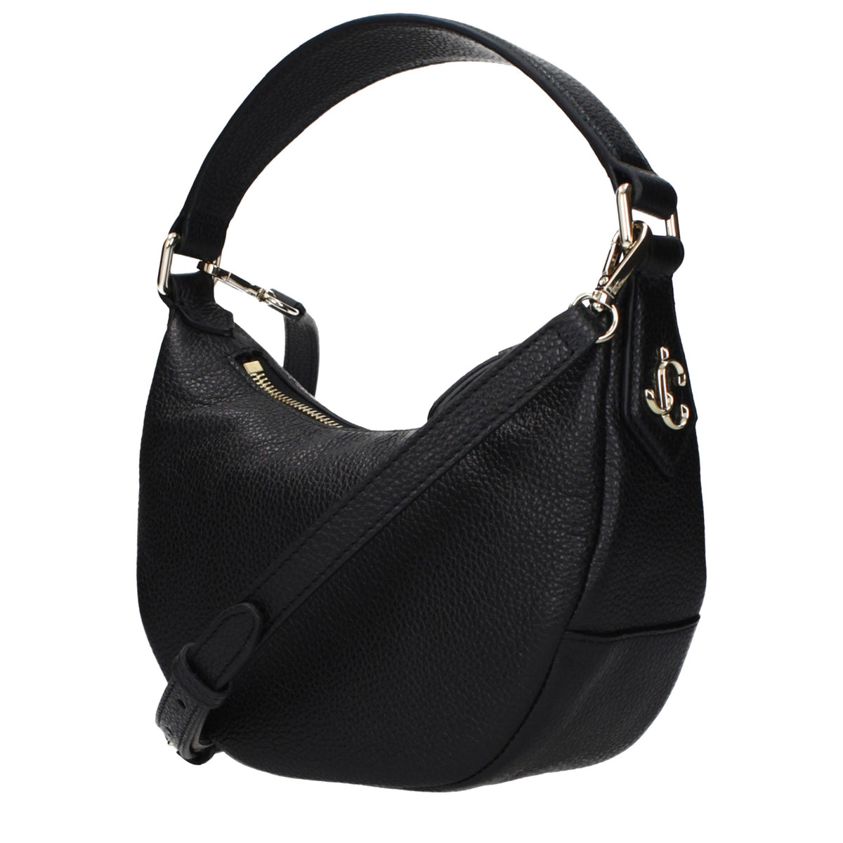 New Jimmy Choo Black Leather Handbag