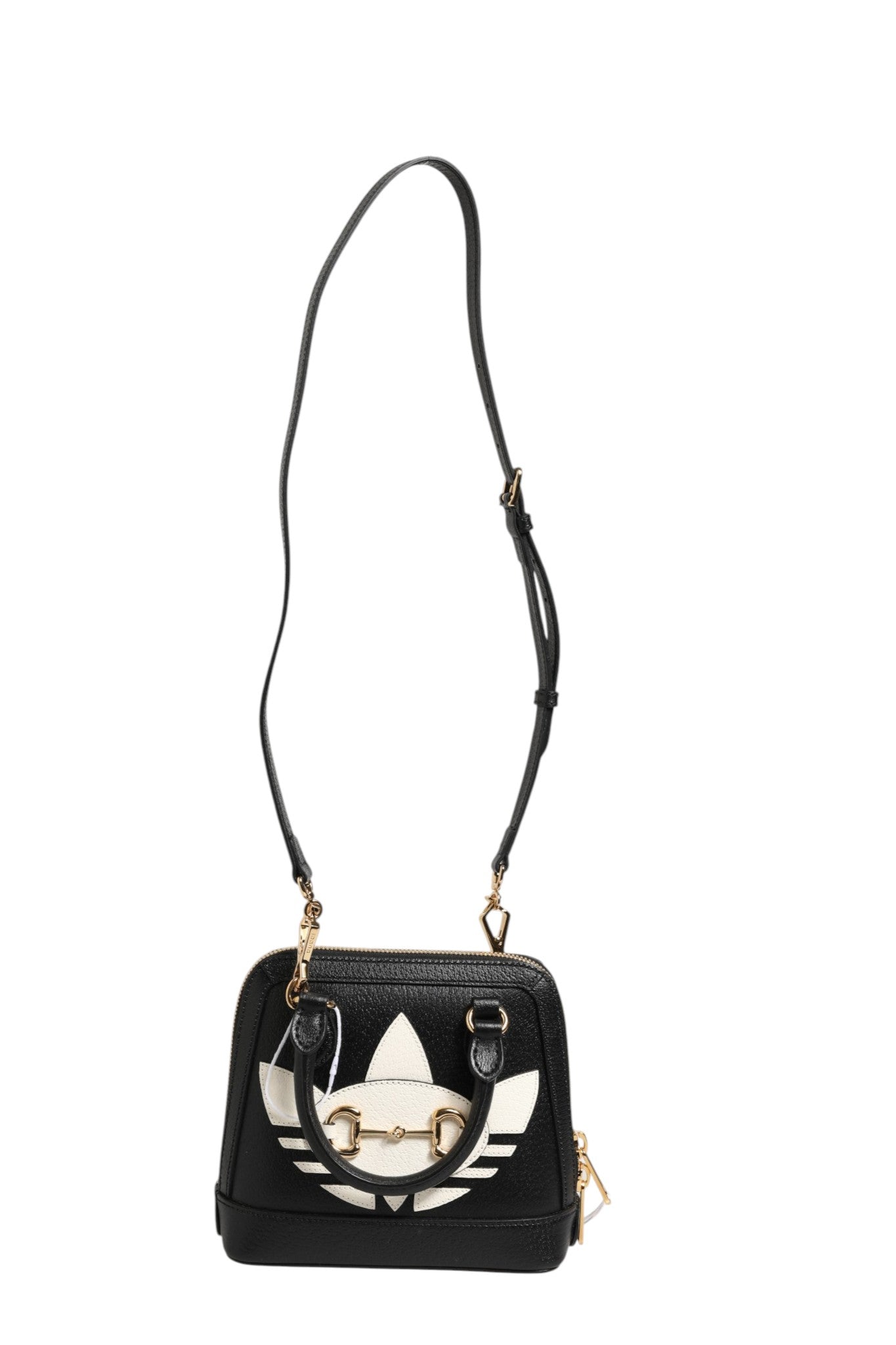 Pre-Owned Gucci x Adidas Horsebit 1955 Mini Bag Black Women's A (Excellent — Like New)