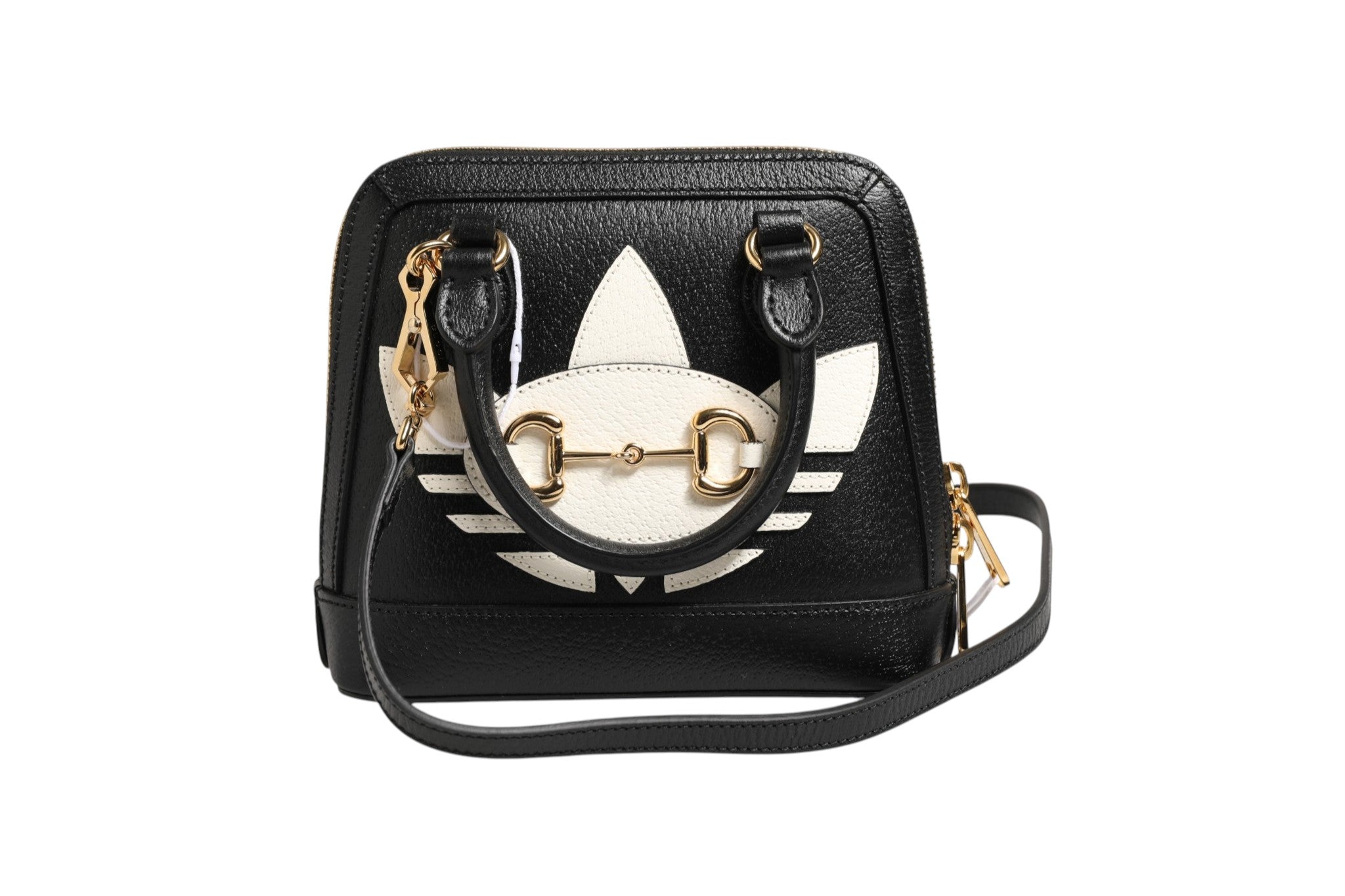 Pre-Owned Gucci x Adidas Horsebit 1955 Mini Bag Black Women's A (Excellent — Like New)