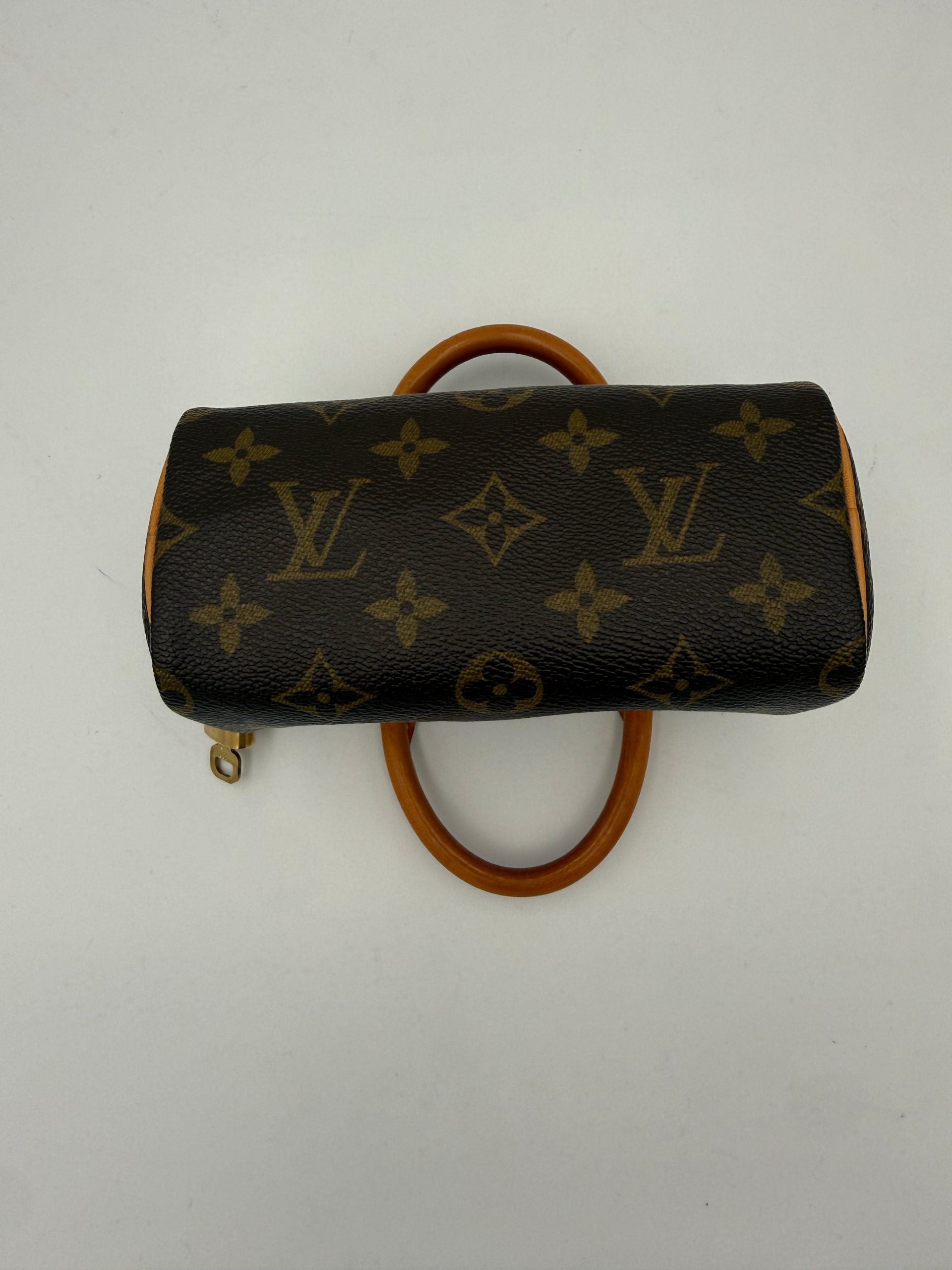 Pre-Owned Louis Vuitton LOUIS VUITTON Nano Speedy Monogram Handbag Multicolor Women's AB (Very Good — between Lightly Used and Used)