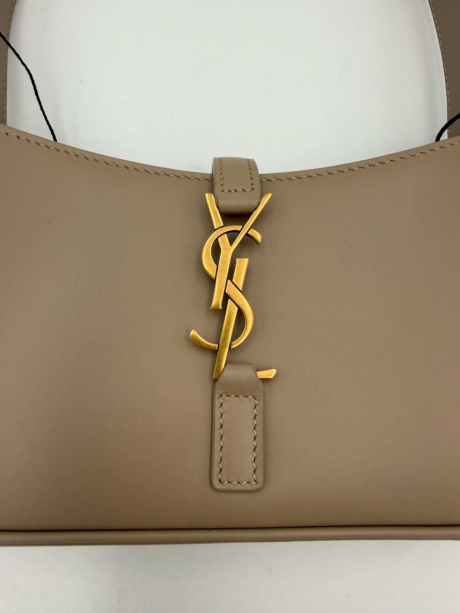 Pre-Owned Saint Laurent SAINT LAURENT LA 5 A 7 Mini Handbag Beige Women's AB (Very Good — between Lightly Used and Used)