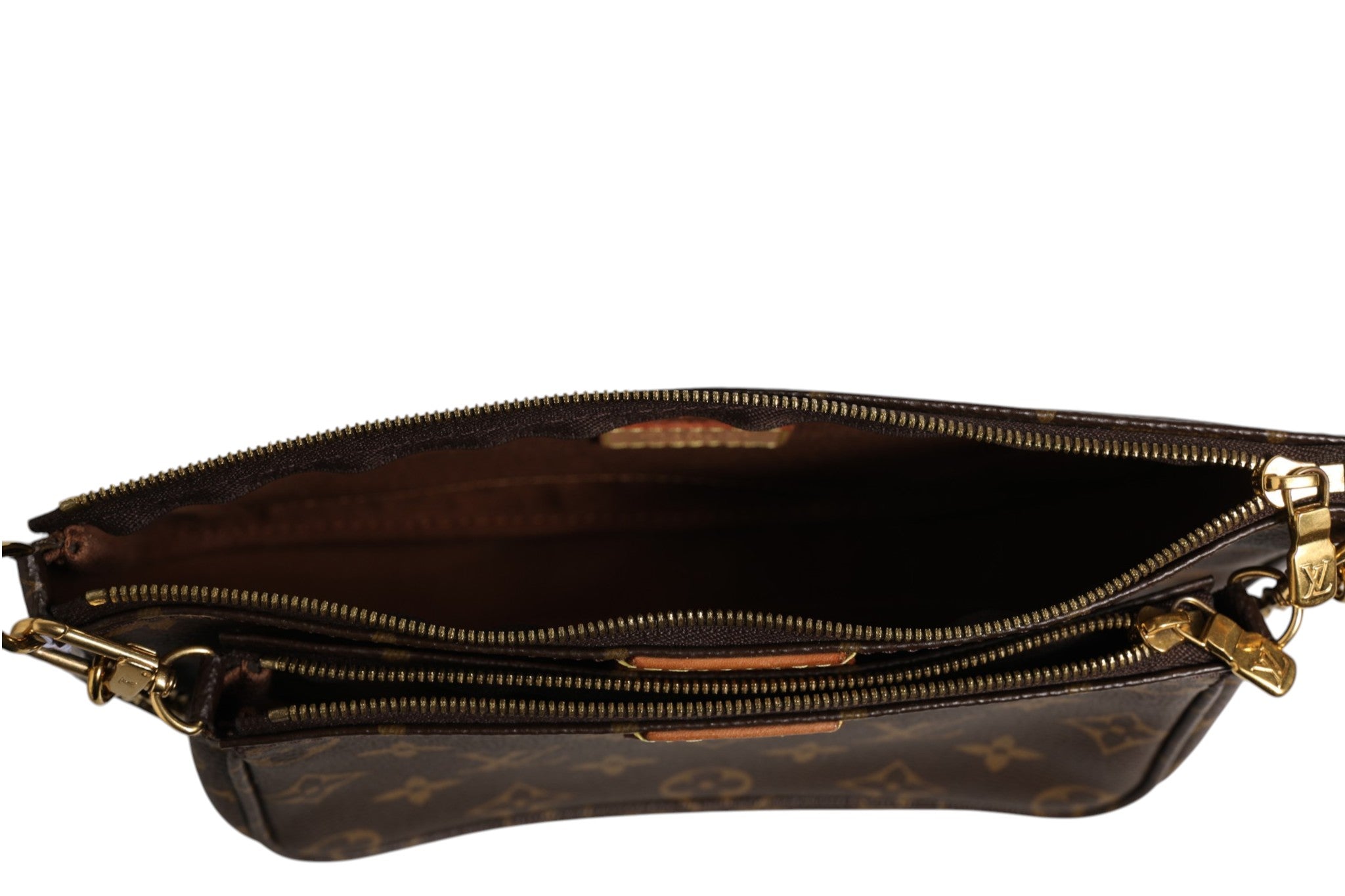Pre-Owned Louis Vuitton Monogram Multi Pochette Accessoires Brown Women's B+ (Good — light signs of wear)