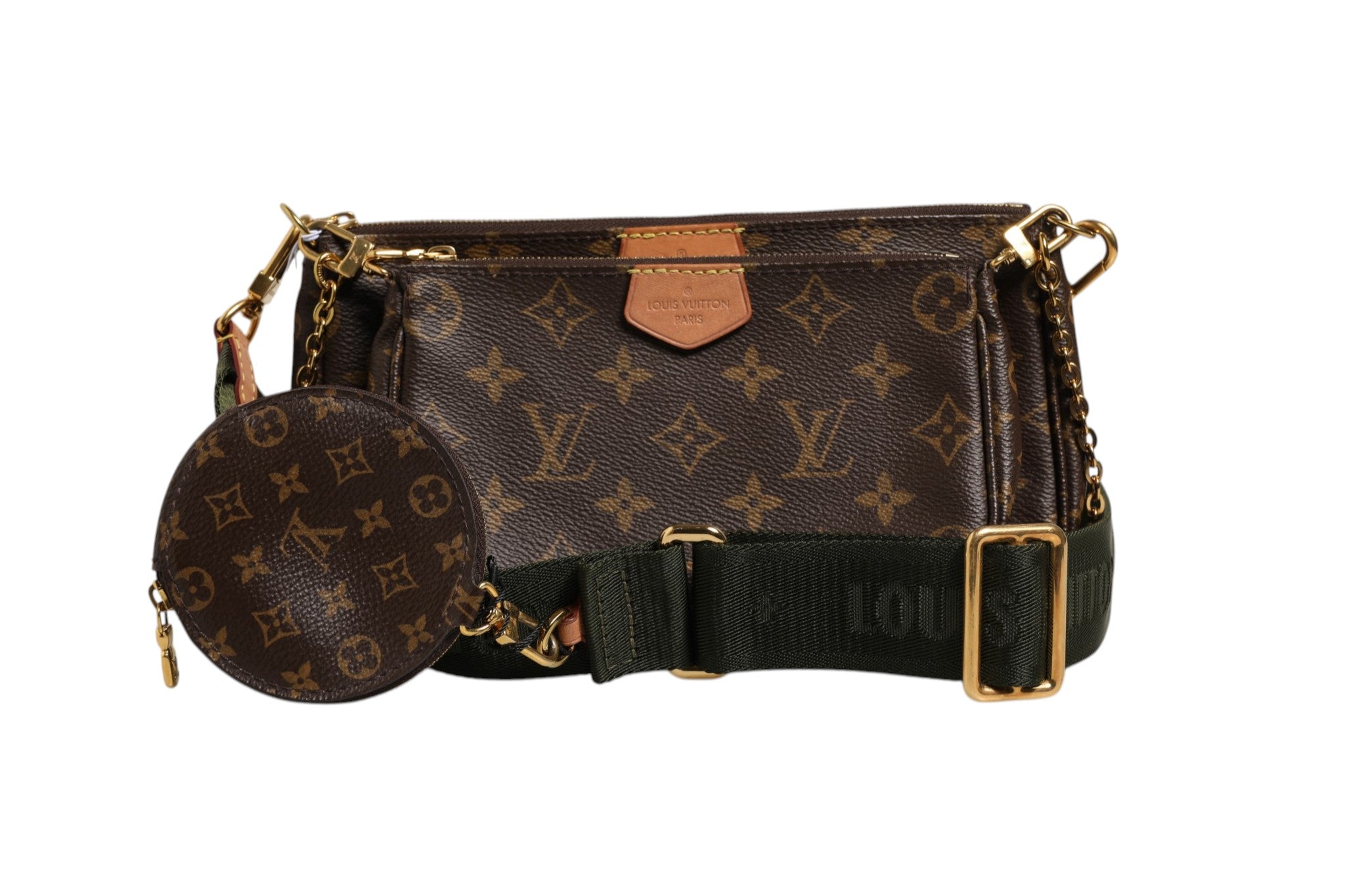 Pre-Owned Louis Vuitton Monogram Multi Pochette Accessoires Brown Women's B+ (Good — light signs of wear)