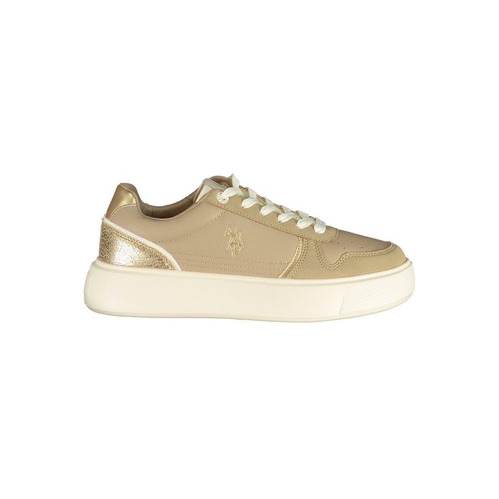 U.S. POLO ASSN. Beige Women's Sneaker