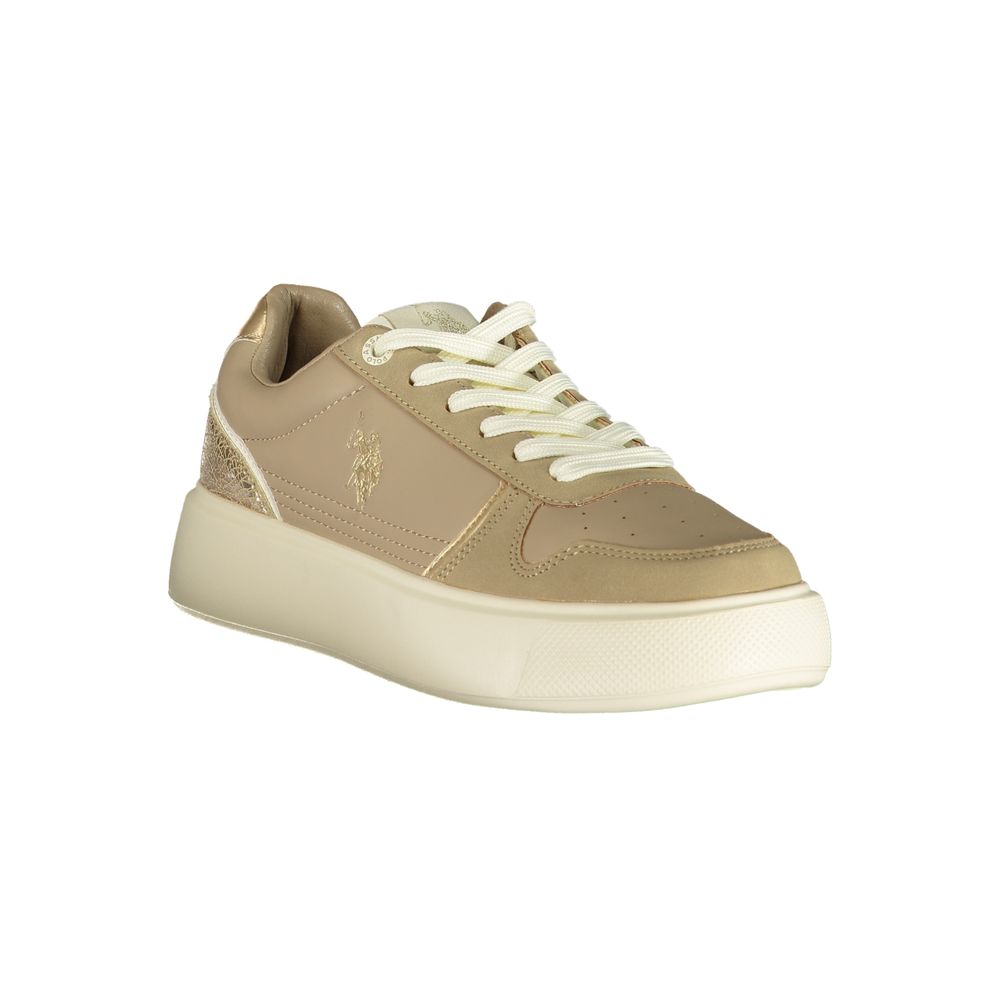 U.S. POLO ASSN. Beige Women's Sneaker