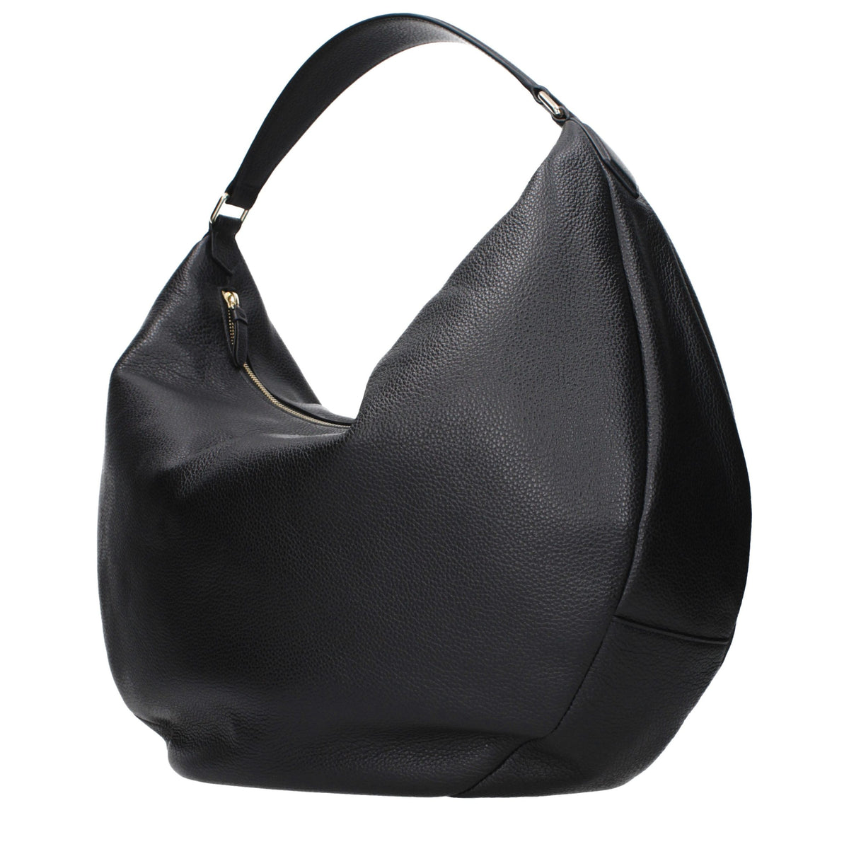 New Jimmy Choo Black Leather Shoulder Bag