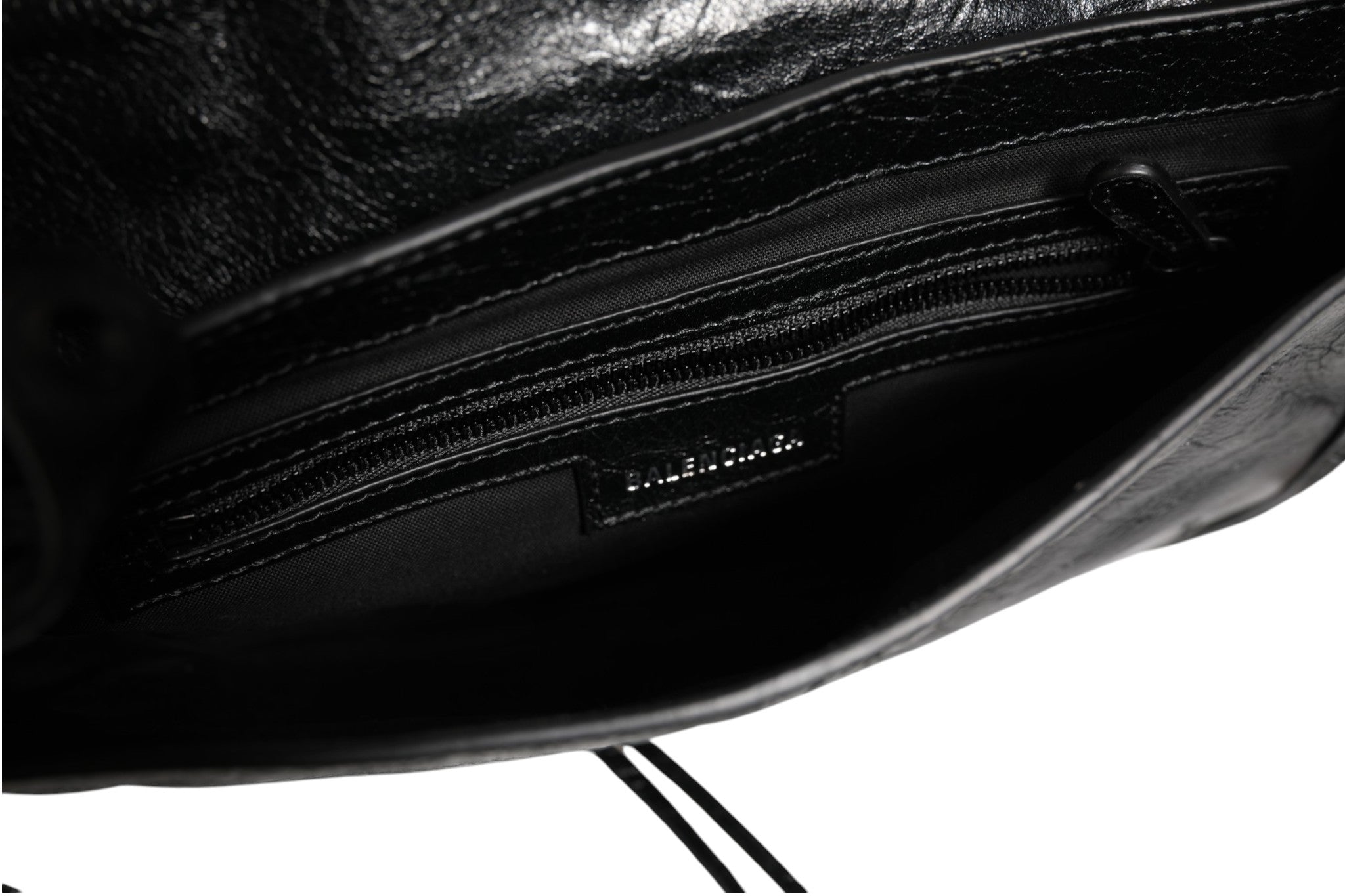 Pre-Owned Balenciaga Le Cagole XS Flap Bag Black Men's A (Excellent — Like New)