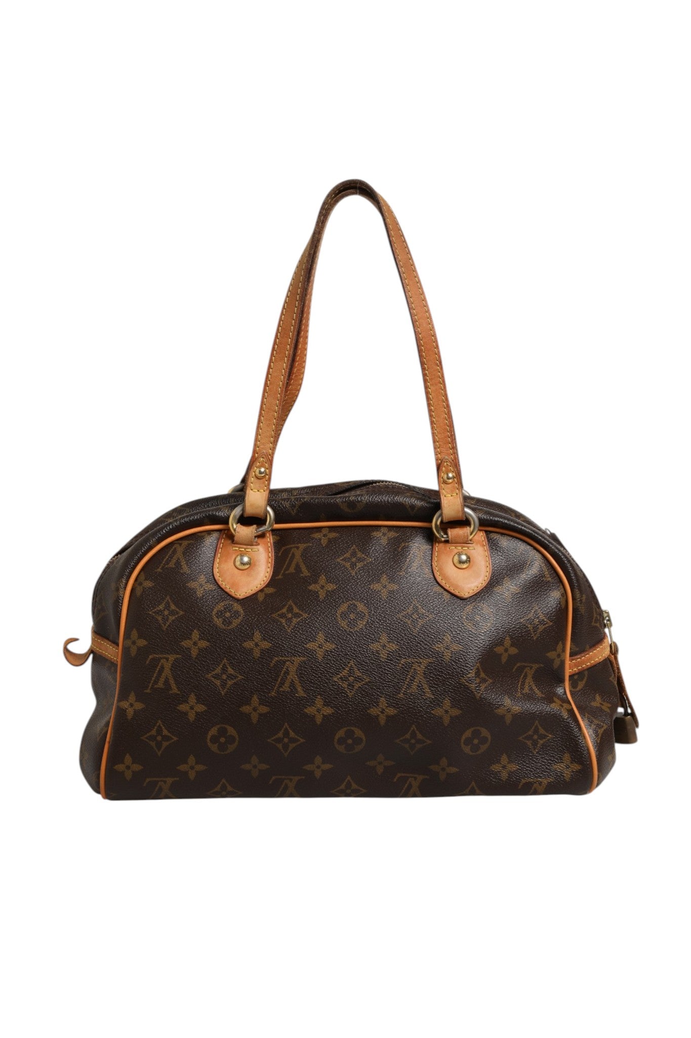 Pre-Owned Louis Vuitton Monogram Canvas Montorgueil PM Brown Women's B+ (Good — light signs of wear)
