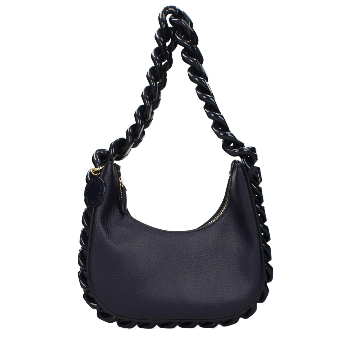 New Stella McCartney Blue Leather Shoulder Bag