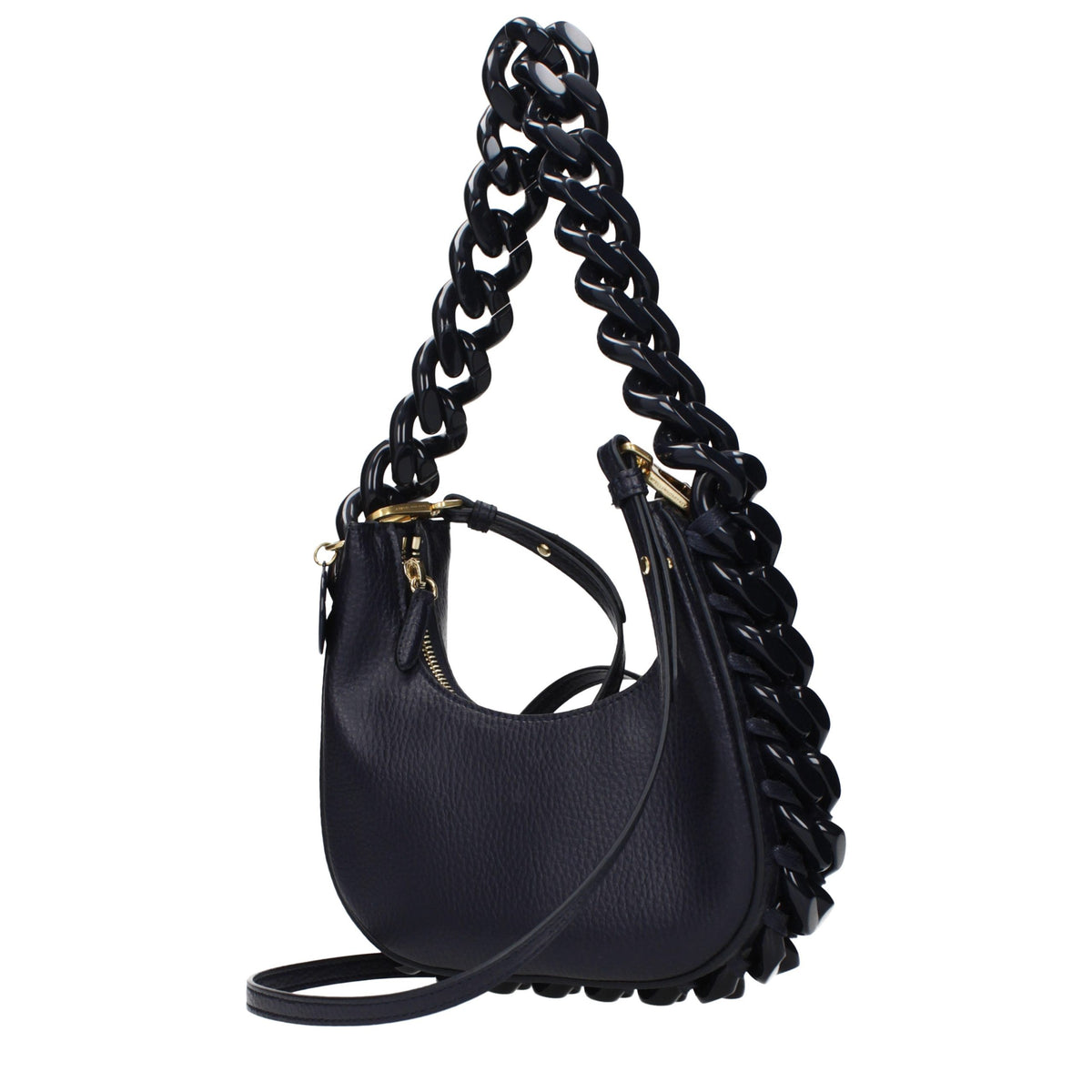 New Stella McCartney Blue Leather Shoulder Bag