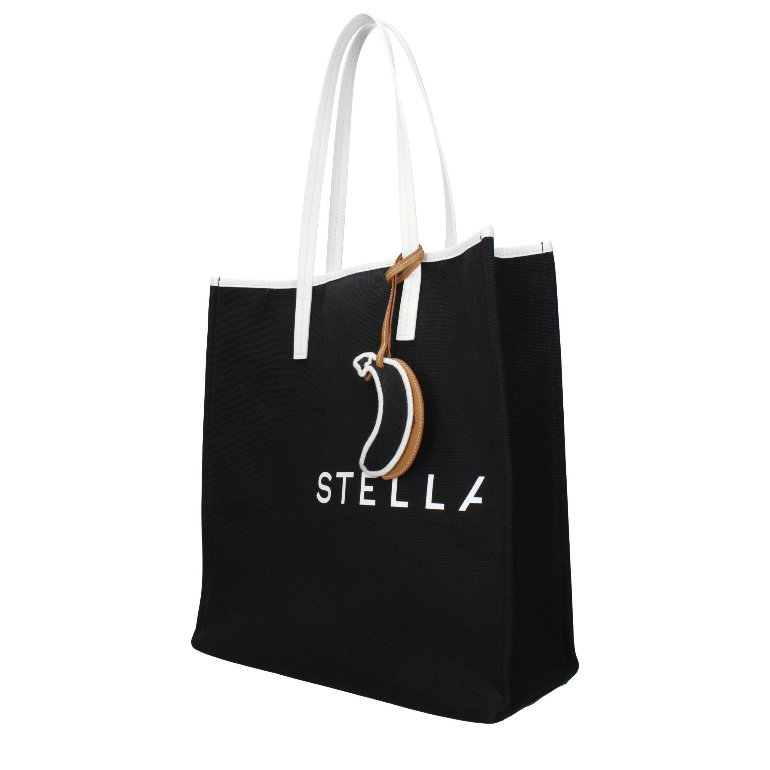 Stella McCartney Black Fabric Shoulder Bag